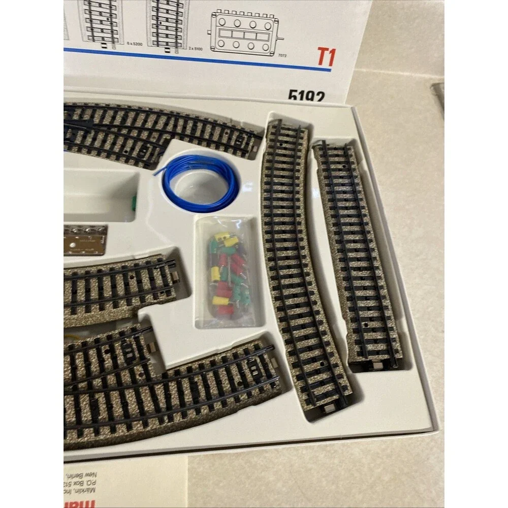 Marklin HO T1 Model 5192 Track Set